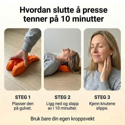 NordicHealing - Lindre spenninger i rygg og nakke hjemme