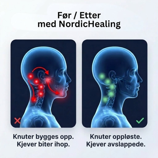 NordicHealing - Lindre spenninger i rygg og nakke hjemme