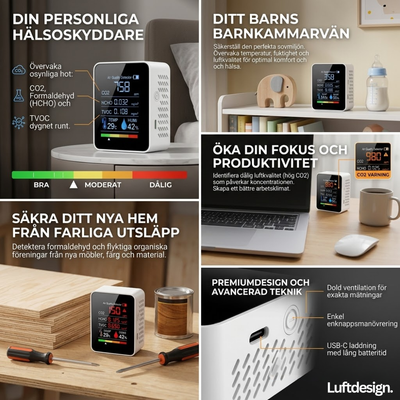 LuftDesign - Se vad du andas in varje dag!